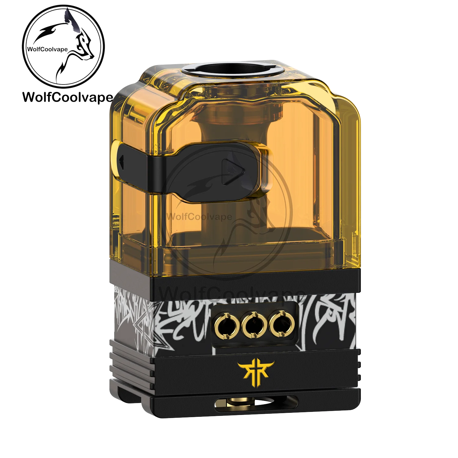 Vaping Air - Wolfcoolvape レクイエム ボロ タンク 6ml シルバー
