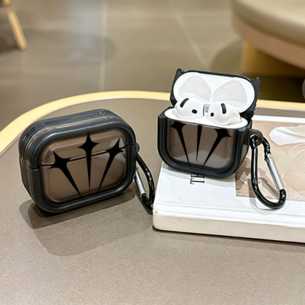 ミニマリストブラックスターイヤホンケース AirPods P - Anker Speaker Soundcore Boom 2 のレビューと価格