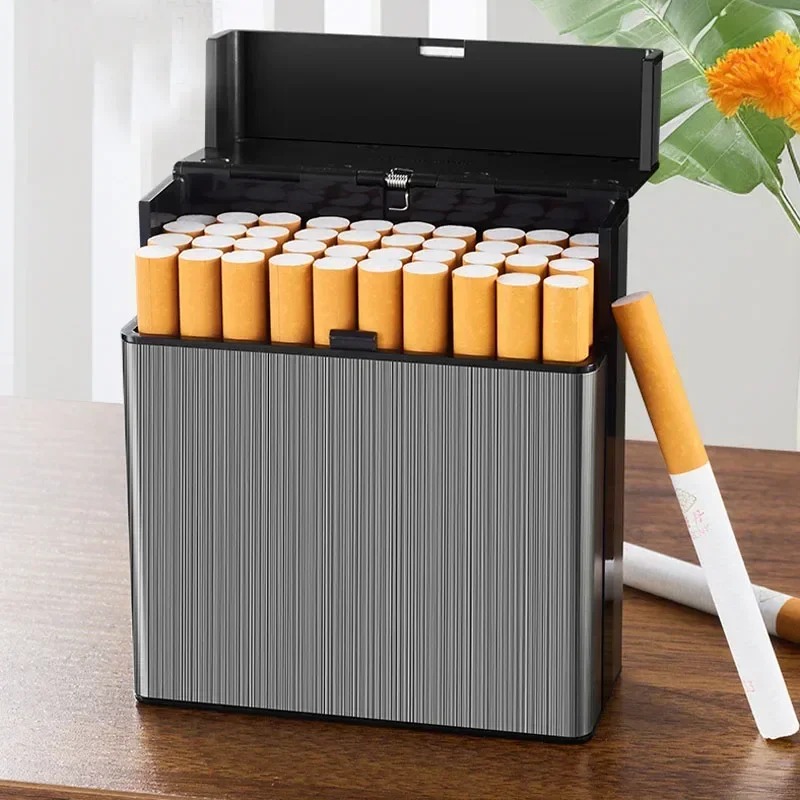 40本収納可能な、携帯用スリム型アルミ製シガレットケース。通 - Smoking & Vaping Accessories のレビューと価格