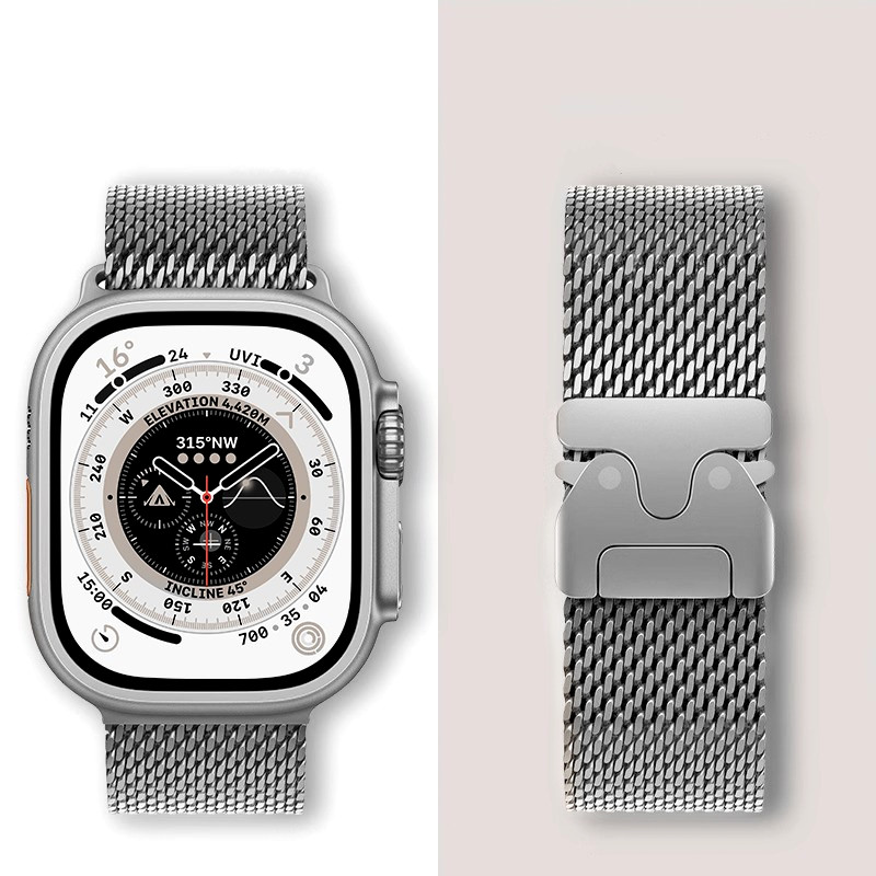 Apple Watch S12、11、10、9、8、7、6、 - Mesh Coil Strip のレビューと価格